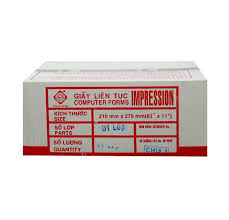 Giấy liên tục 1 liên 210x279mm