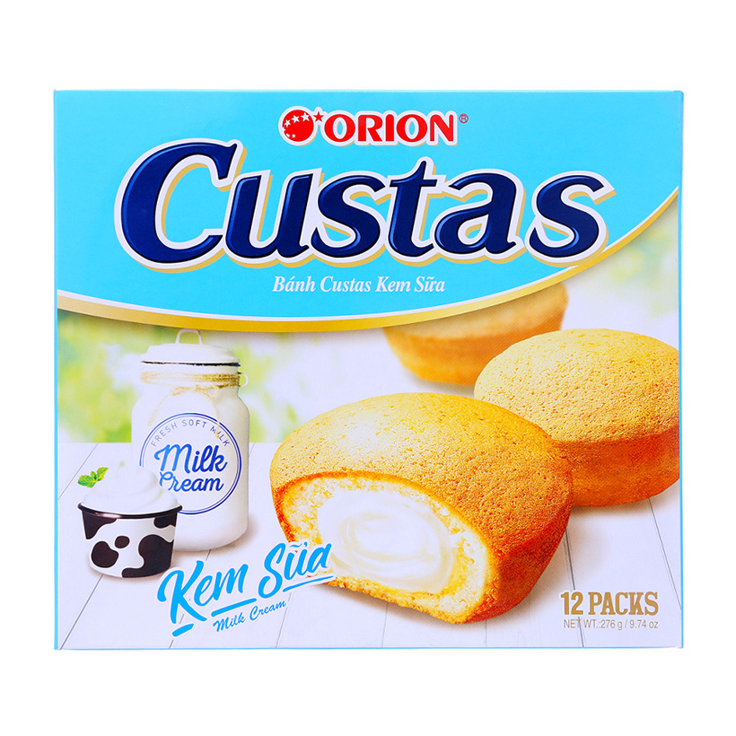 Bánh Custas Kem Sữa