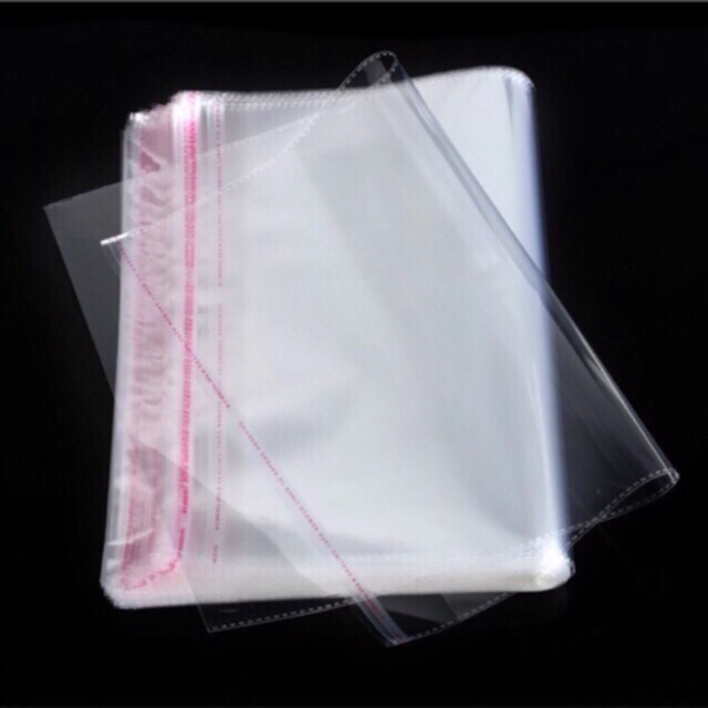 Bao nylon có miếng dán 6x10cm