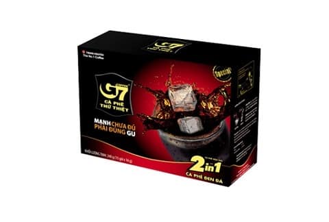 Cafe Trung Nguyên G7 đen 2 in 1 - 15 gói x 16g