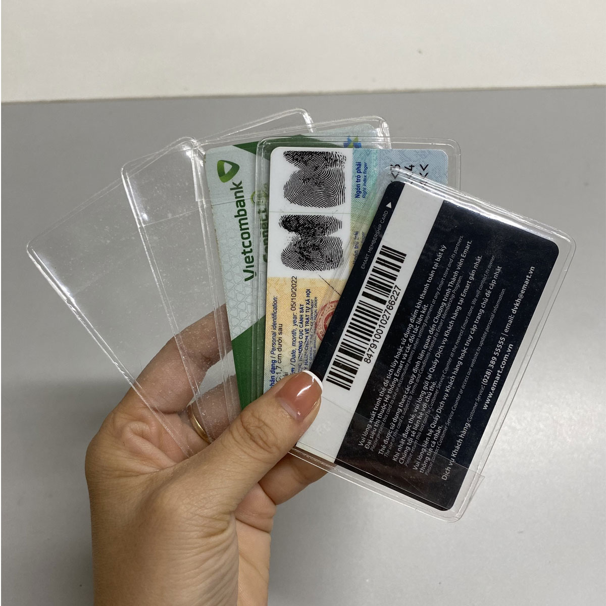 Bao bọc thẻ CCCD - ATM