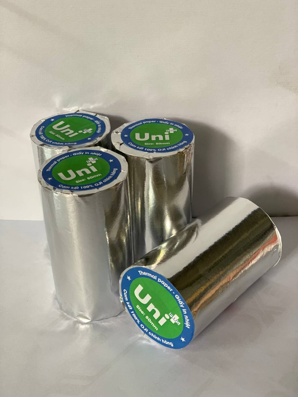 Giấy in nhiệt Uni Plus K57x45mm
