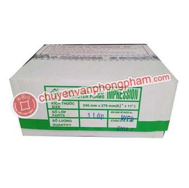 Giấy liên tục 1 liên 240x279mm - chia 2