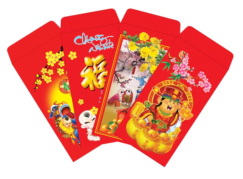 Bao lì xì (6 cái/ xấp)