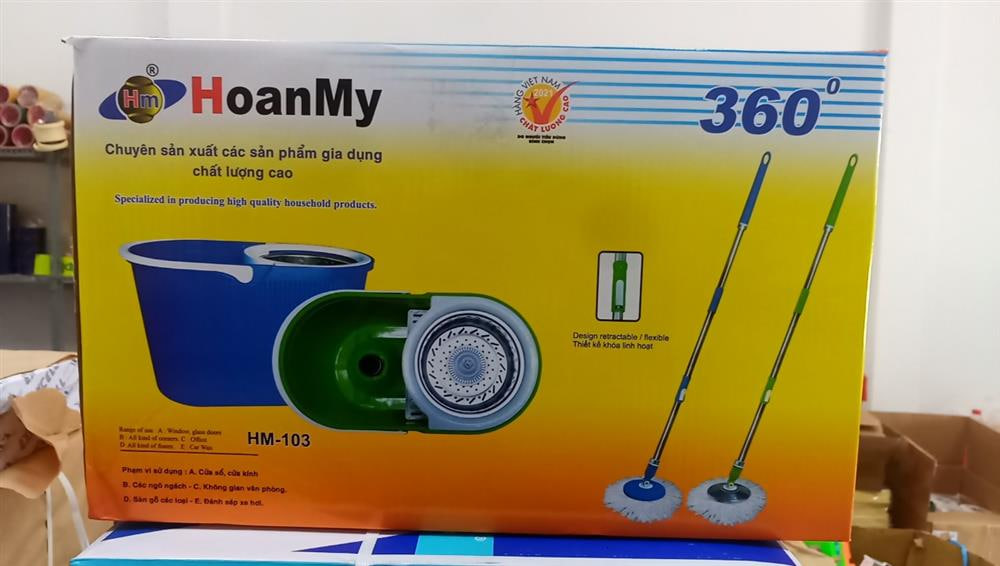 Bộ lau nhà 360 độ Hoàn Mỹ