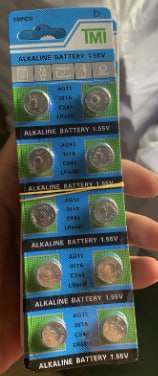 Pin đồng tiền AG13