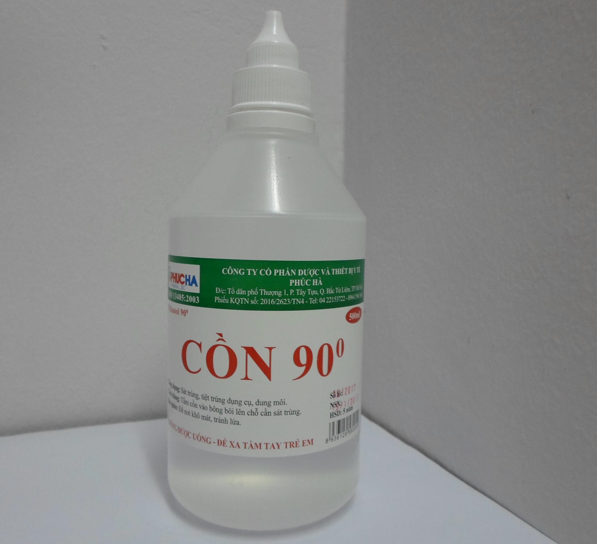 Cồn 90 độ 500ml