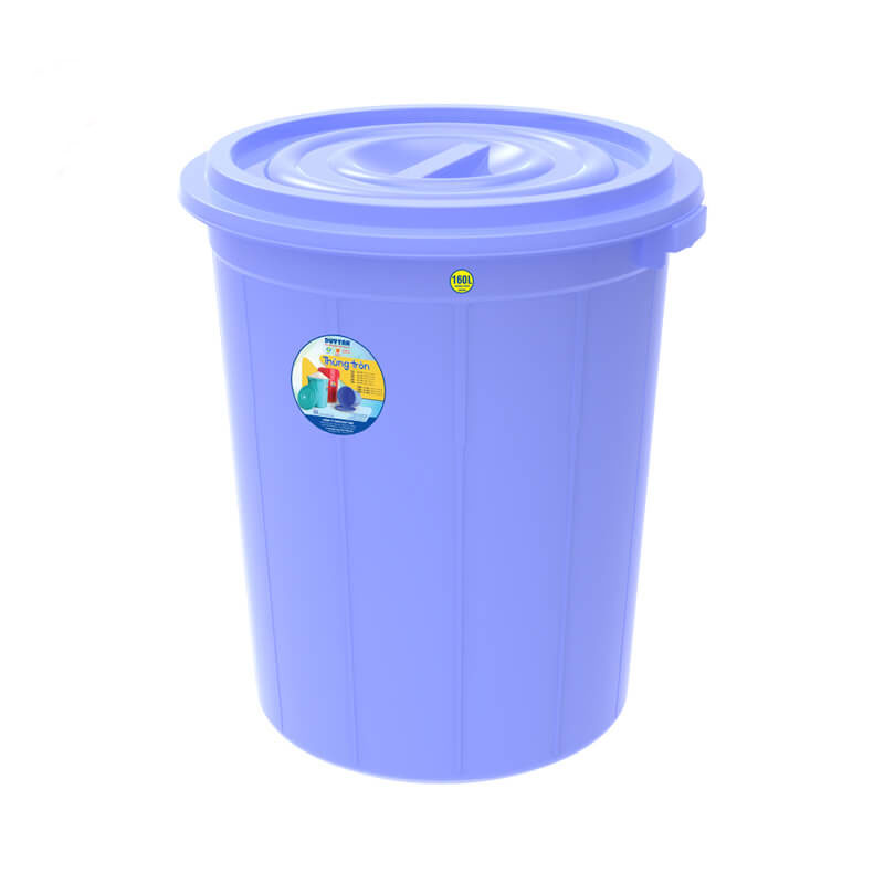 Thùng tròn Duy Tân 60l có nắp
